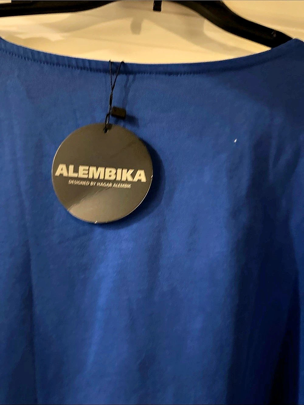 Alembika Cobalt Blue Tunic Size 2X NWT - Picture 3 of 4